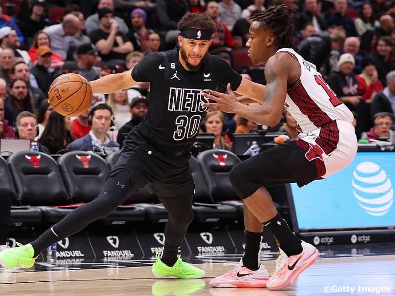 “新生”ネッツが不名誉な記録…ブルズ戦の前半だけでシーズン最少29得点