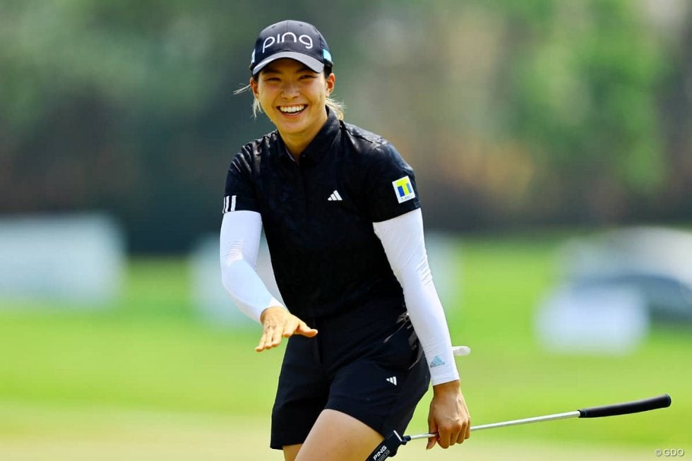 渋野日向子「相当耐えました」 不本意なボギーなし「66」