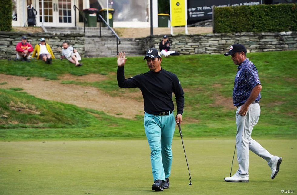 嘉数光倫が3打差3位 池村寛世7位で最終日へ