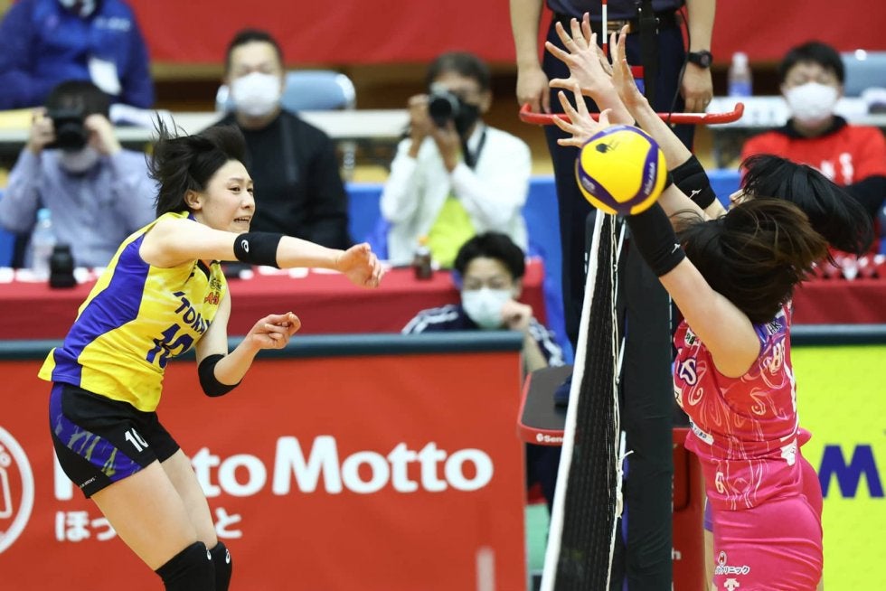 東レ　石川真佑がVリーグのシーズン日本人最多得点を更新
