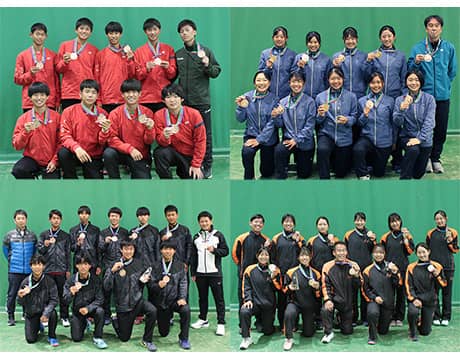 全国選抜、3位表彰式行われる