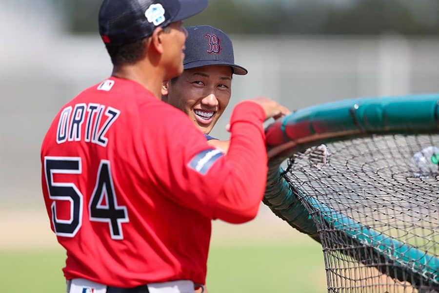 【MLB】吉田正尚、メジャー1号は豪快2ラン「悪くなかったです」　OP戦最終戦でアーチ締め