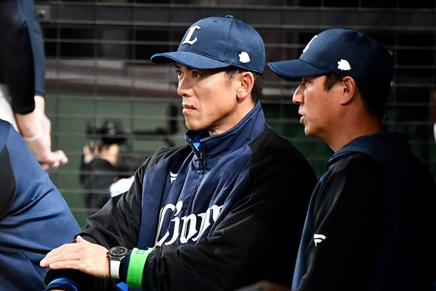 西武・松井新監督「じゃあ、いけ」　開幕戦で新人守護神を“大抜擢”したワケ