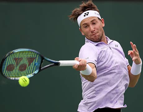 世界5位ルード 逆転で初戦突破