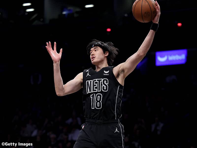 前半から大量リードをつかんだネッツがマジックを撃破…渡邊雄太は第4Q終盤にコートイン