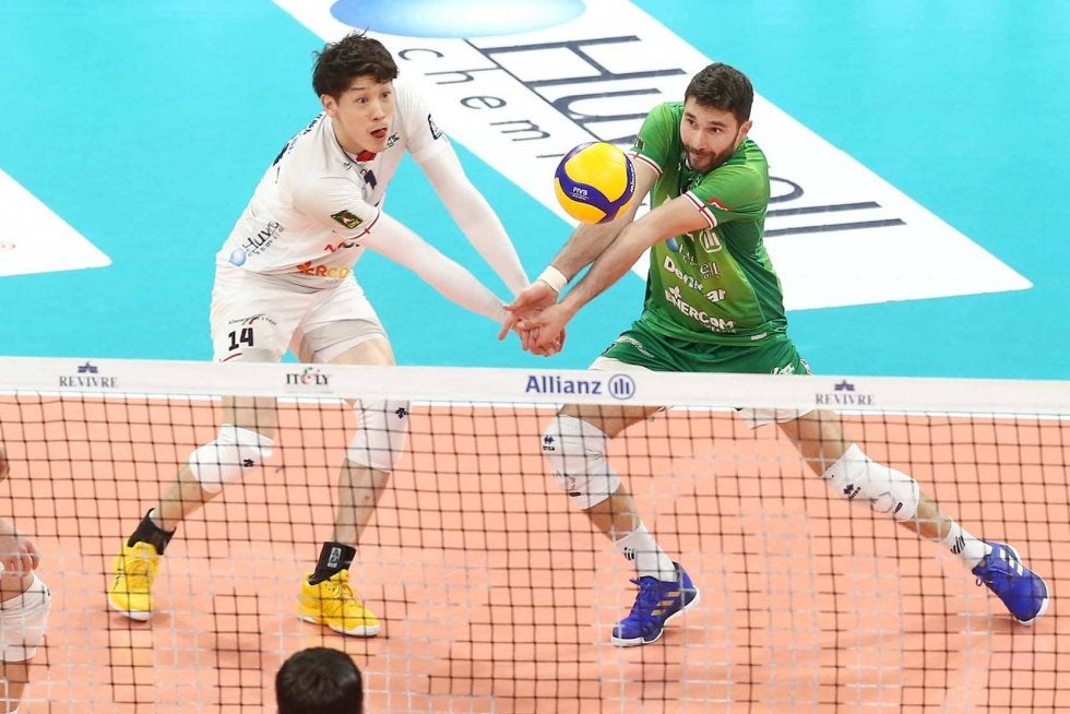 ミラノの石川祐希がMVP　プレーオフ準決勝第2戦に勝利