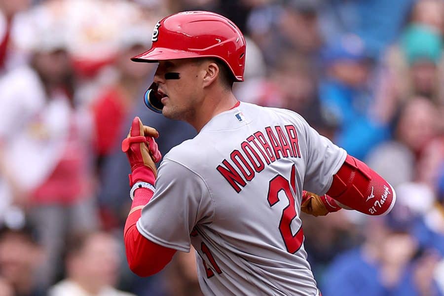 【MLB】先頭打者弾のヌートバー、吉田正尚＆大谷翔平と“同日HR”に歓喜「素晴らしいこと」