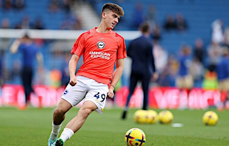 ブライトン、期待の若手MFモランと2027年まで契約延長