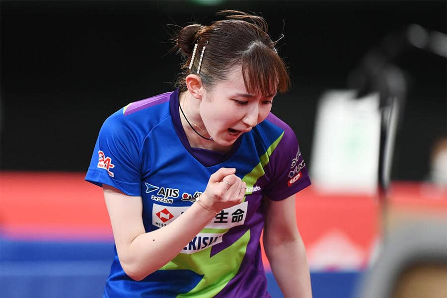 【女子みどころ】早田ひながパリ五輪代表レース首位を独走中 ポイント2倍で順位の入れ替えは？＜卓球 全農CUP 平塚大会＞
