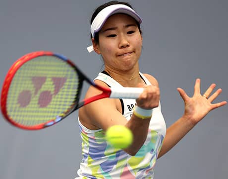 日比野 全仏Jr複覇者下し本戦へ