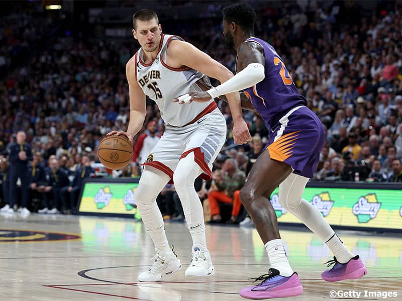 ナゲッツがサンズを相手に3勝2敗とリード…ニコラ・ヨキッチが“トリプルダブル”の活躍