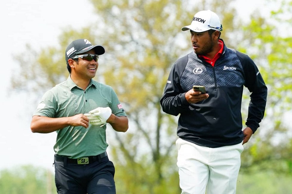 比嘉一貴は松山先輩に“連敗” メジャーの練習ラウンドで目にしたワザ