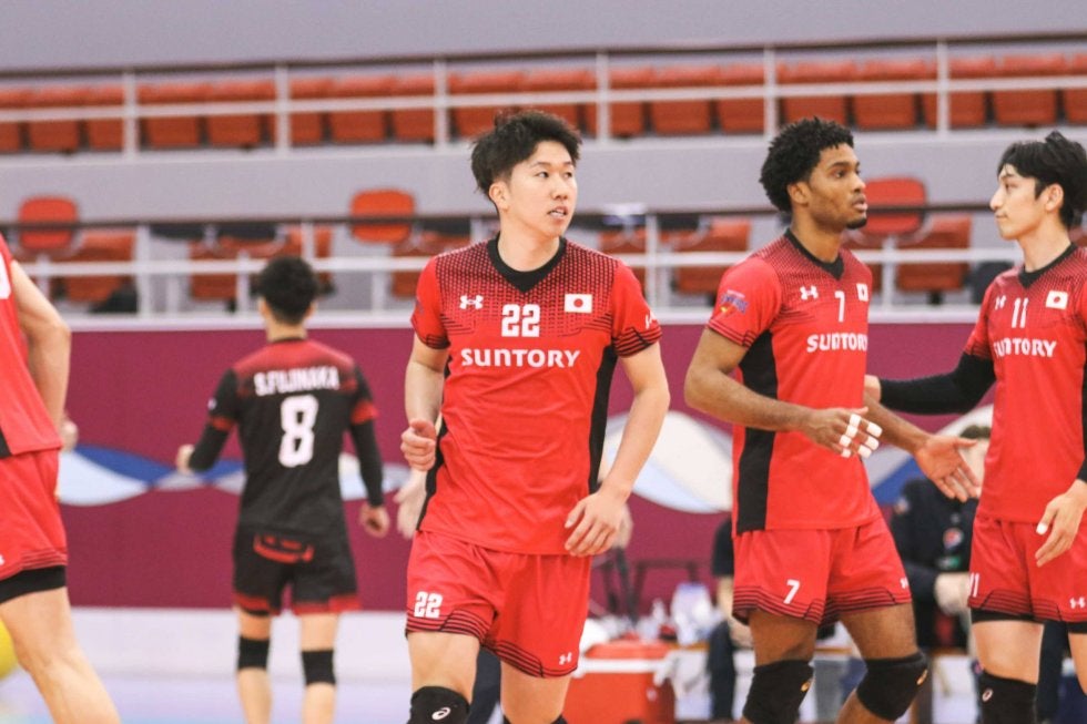 アジアクラブ男子選手権大会　サントリーは予選リーグ3連勝で1〜8位ラウンドに進出