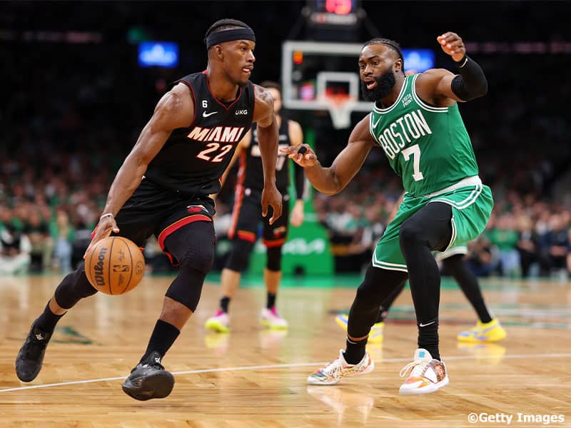 ヒートがセルティックスを撃破…第8シードのファイナル進出は24年ぶり快挙、ナゲッツとの頂上決戦へ