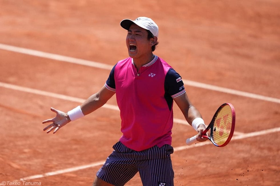 西岡良仁、グランドスラム2大会連続のベスト16! 4回戦は連続でシード撃破している世界49位と対戦[全仏オープン]