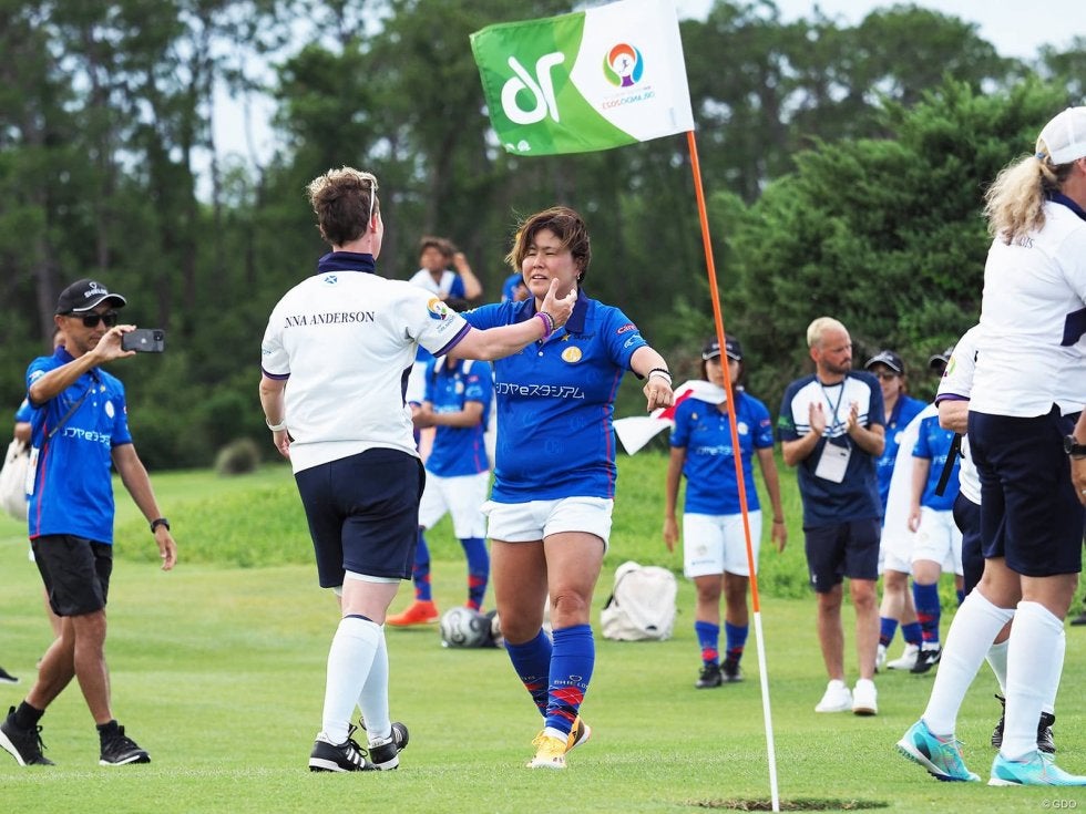フットゴルフW杯で日本女子が決勝戦へ 三浦尚子は個人優勝も視野