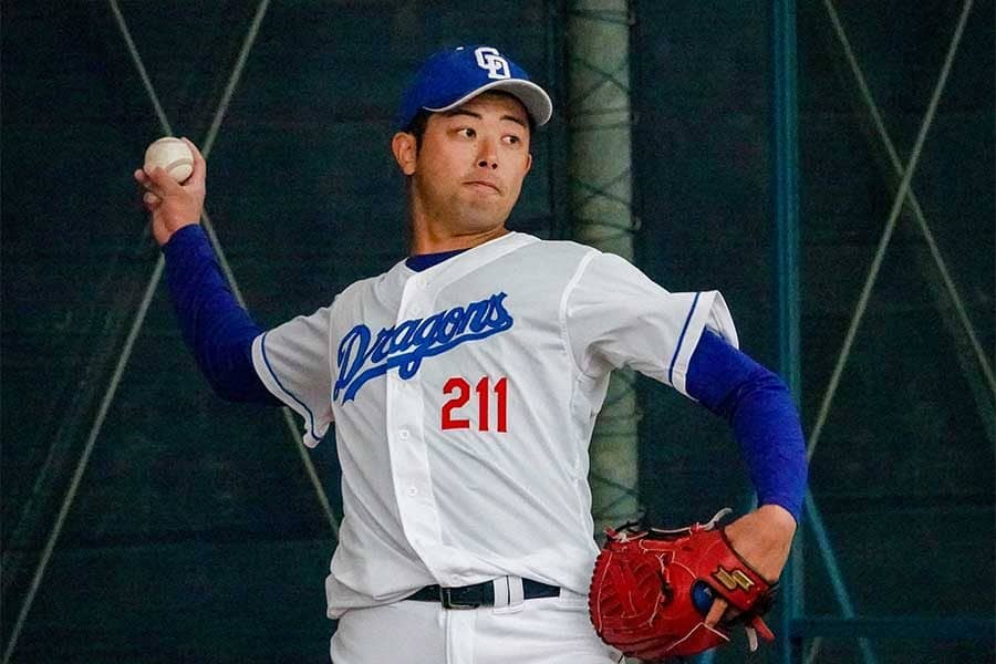 中日・松山晋也が支配下登録 背番号は90…2軍で21試合に登板し10セーブ