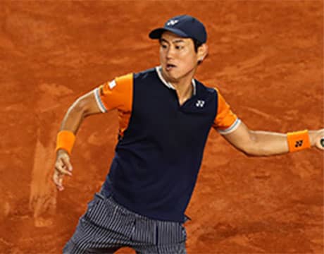 西岡良仁、全仏OP8強の快挙逃す