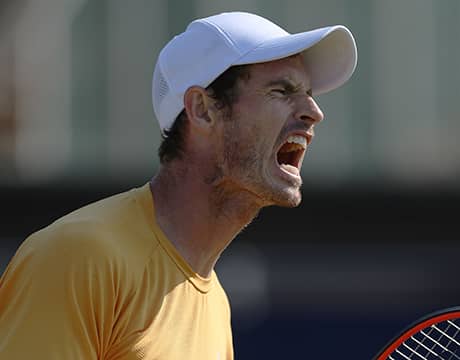 全仏OP欠場マレー 芝CH8強