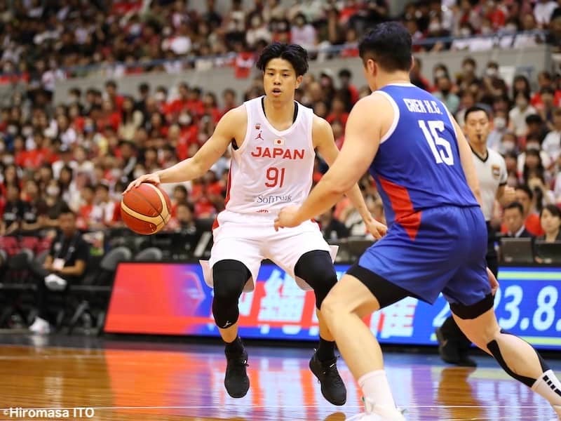 ワールドカップへ向け日本代表がチャイニーズ・タイペイに2連勝…吉井裕鷹がチーム最多16得点