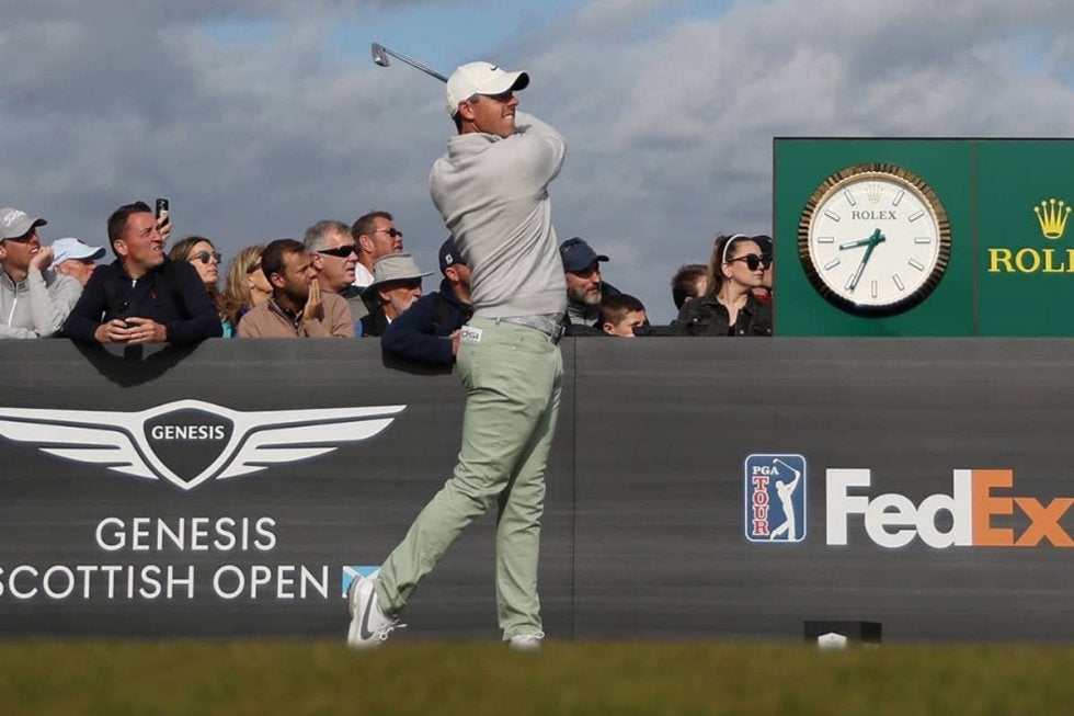 “低い弾道” マキロイがスコットランドで2番アイアンを使用