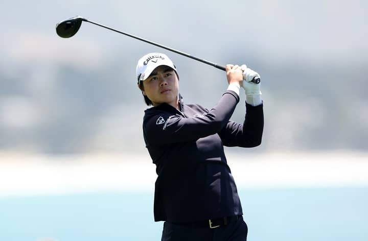 笹生優花がフランスのブティエと初タッグ！ペアマッチで優勝なるか