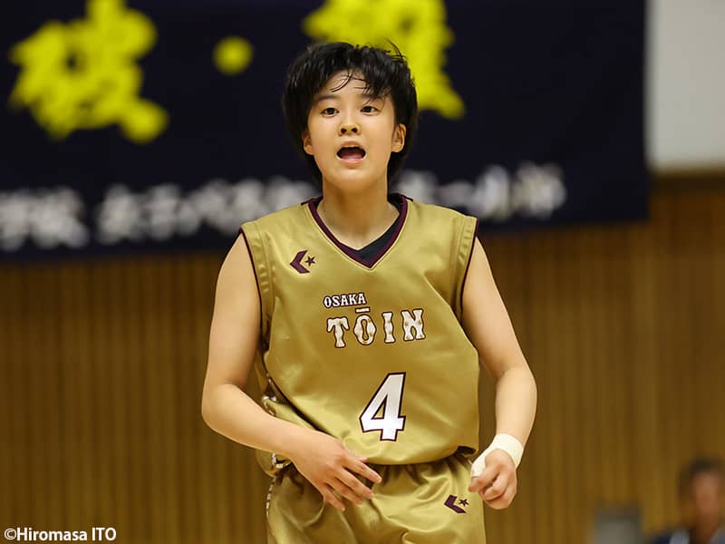 大ケガから復帰した大阪桐蔭のキャプテン北條瑚奈…恩返しの続きはウインターカップで
