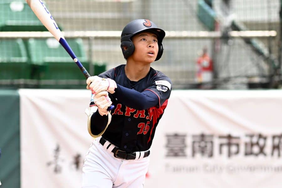 侍ジャパンU-12が昨年優勝の米国を撃破　船山大翔が先頭打者弾、2投手が完封リレー