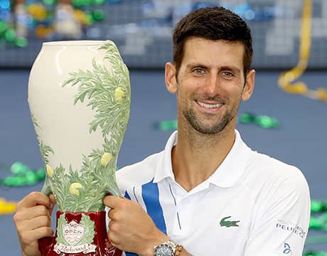 ジョコ 2年ぶり米へ 初戦の相手は