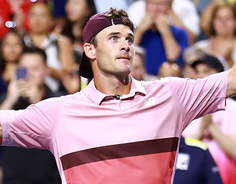 1位撃破で4強「相手が誰でも」