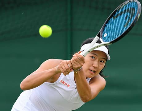 全米OP予選、内島萌夏ら初戦突破