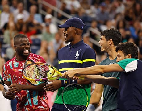 アルカラスやNBA選手集い寄付