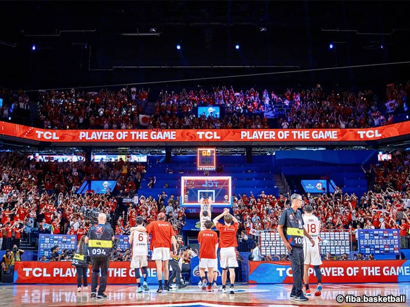 バスケW杯日本代表の渡邊雄太「雰囲気最高でした」“空席問題”からチケ再販、大声援も力に金星