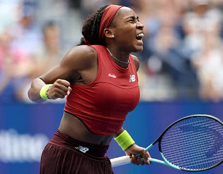 期待背負うガウフ 2年連続8強