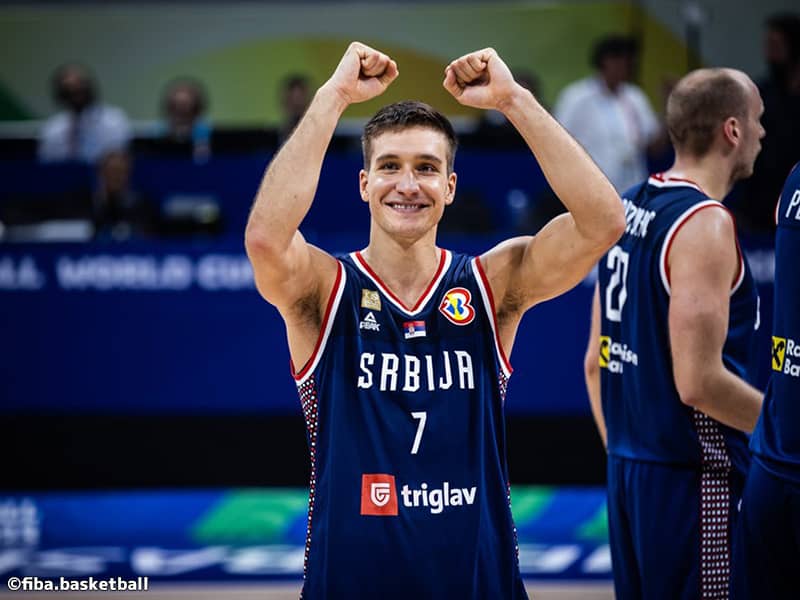リトアニアを撃破し4強入りのセルビア…ボグダノビッチは負傷離脱の仲間に「この勝利は彼のため」 | バスケットボール