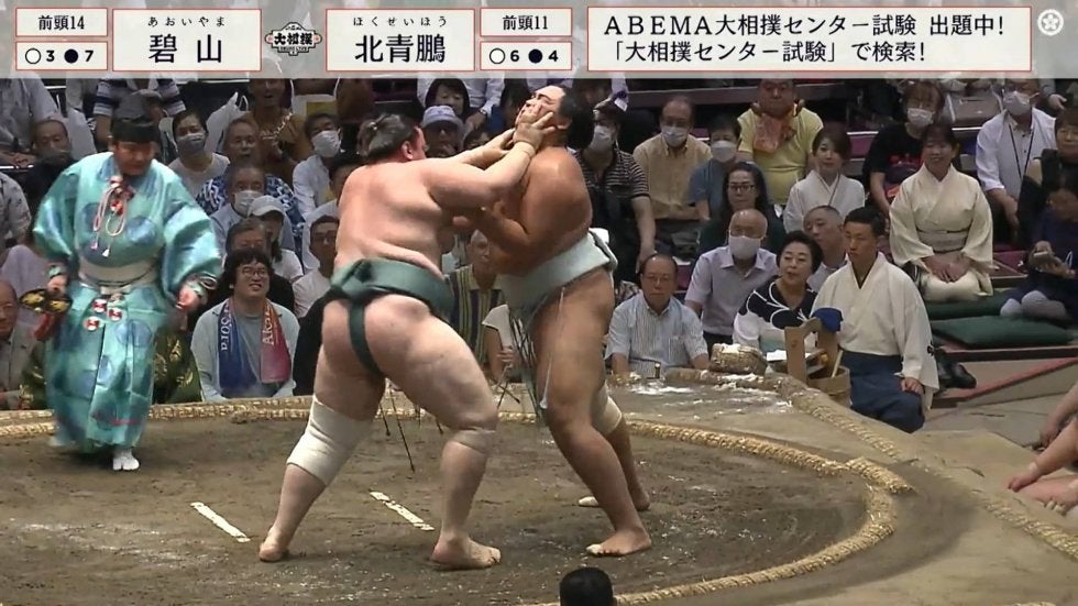 巨漢力士の“熊の手”に耐えた規格外の北青鵬 小兵の親方「相撲の基本が通用しない」と脱帽コメント