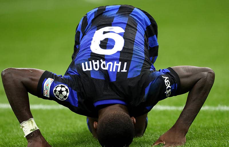 テュラム弾で押し切ったインテルがベンフィカにシャットアウト勝利【CL】