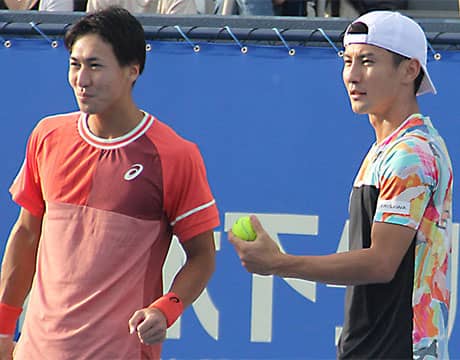 綿貫/島袋組 ジャパンOP4強逃す