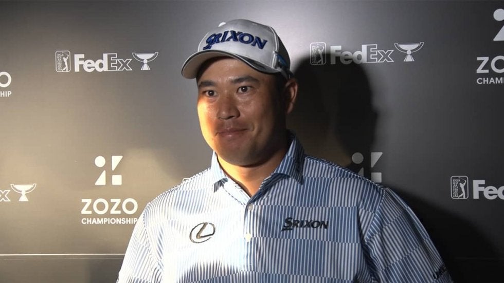 松山英樹「バタバタしながら緊張した」　2か月ぶり実戦は1アンダー