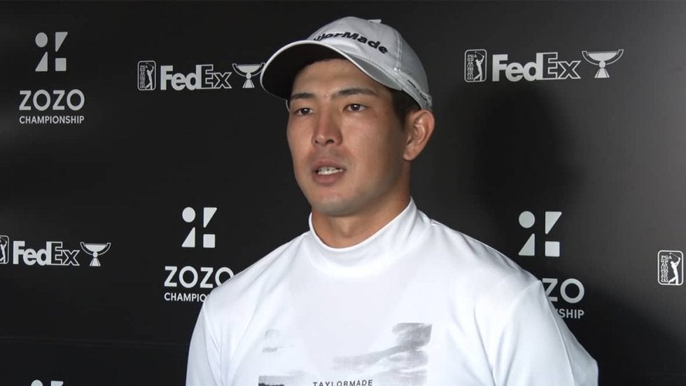 中島啓太は3オーバー出遅れ　2日目は「イーブンパーに戻せるように」