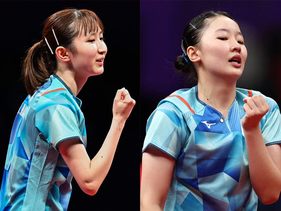 世界ランク4位浮上の早田ひなが15歳張本美和と激突　ベスト8をかけた注目対決を制するのは……【WTTチャンピオンズ】