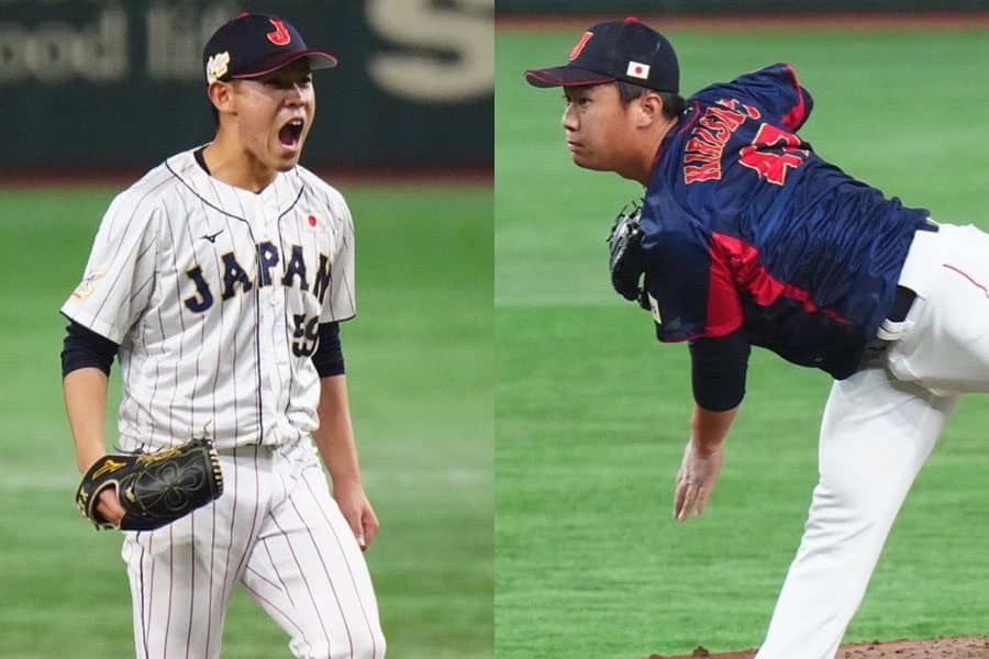 侍20歳はなぜ打たれない？　狙っても「前に飛ばない」、打者制圧する“異質”な武器