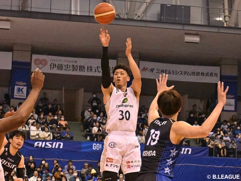 今村佳太がクラッチショット連発…第4Qの猛追により、琉球が三河を延長戦で撃破