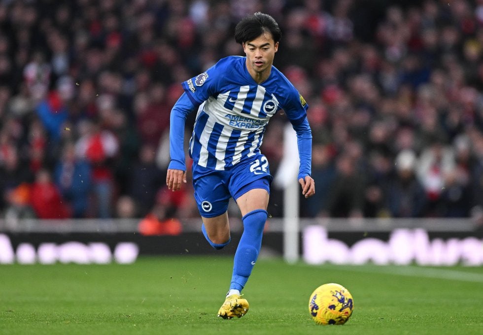 “アシスト未遂”の三笘薫に地元メディアが辛辣評価「もっと挑むべきだった」ブライトンは32試合連続得点ストップでアーセナル相手に完敗