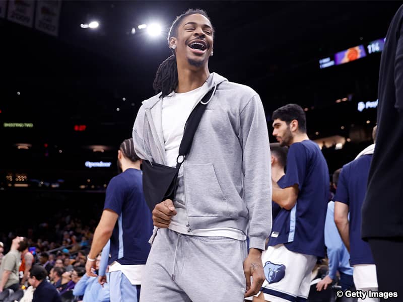 ジャ・モラントが右肩手術で今季絶望…出場停止明け好調もグリズリーズ痛手