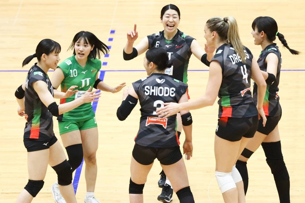 VリーグV1女子　JTが15連勝でV・ファイナルステージ進出決定