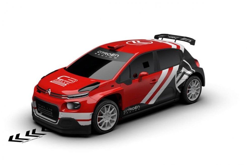 1/43シトロエン C3 ラリー2 藤原とうふ店 2024年ラリージャパン WRC