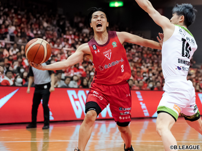 千葉Jの富樫勇樹がキャリアハイに並ぶ42得点…第1Qで24得点の大爆発も「第2Qから普段の自分に」