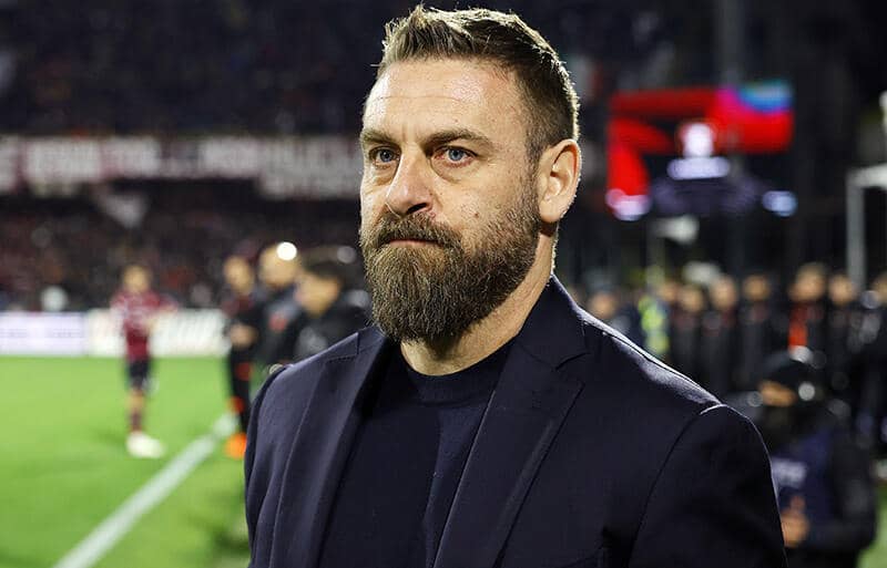 就任後2連勝のデ・ロッシ監督、チームの課題に言及「シュートがなければ多くの試合で負ける」