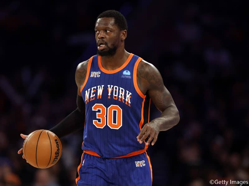 右肩を脱臼したニックスのジュリアス・ランドル…長期離脱を回避して数週間後に復帰か？